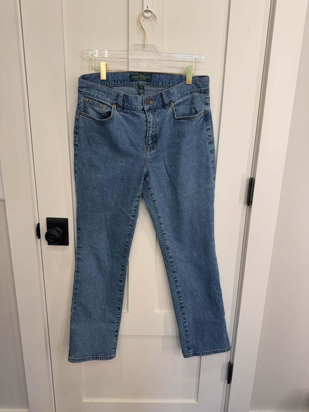 Lauren Jeans Co. Ralph Lauren Classic Straight Leg Jeans Size 8P